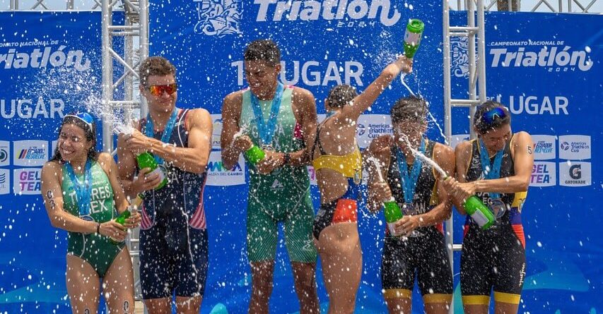 Marcina Valdivieso, México y Ecuador ganan el panamericano de triatlón