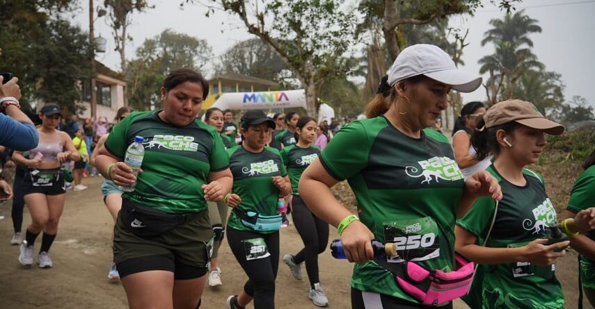 Marciana Valdiveiso, Pacoche Trail Running hizo que atletas corran en un bosque húmedo